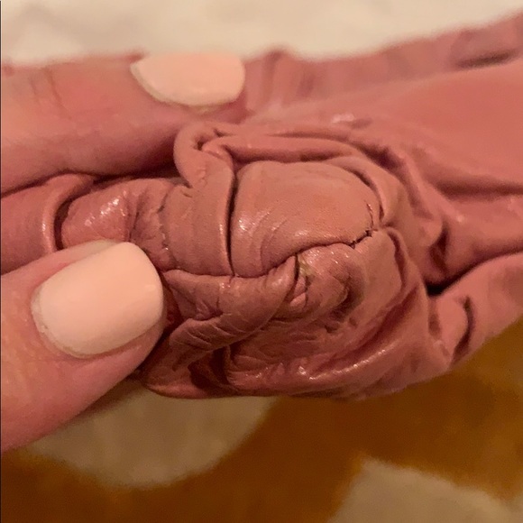 Pink Prada pleated clutch - Picture 3 of 4